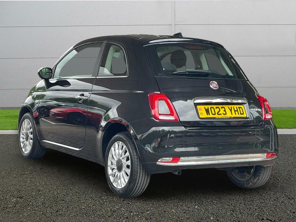 Fiat 500 Hatchback WO23YHD Black #5