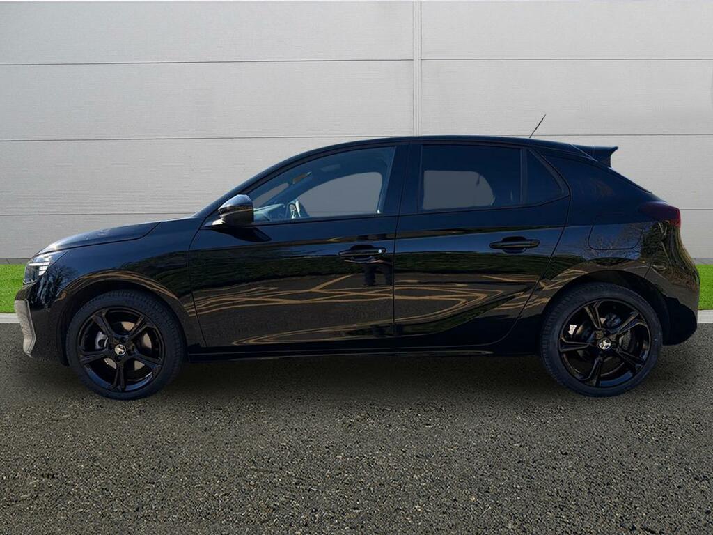 Vauxhall Corsa Hatchback LP74YXD Black #4