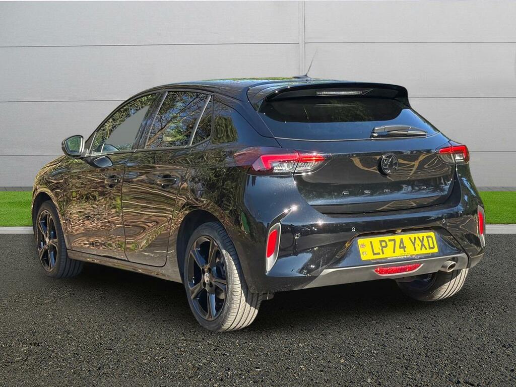 Vauxhall Corsa Hatchback LP74YXD Black #5