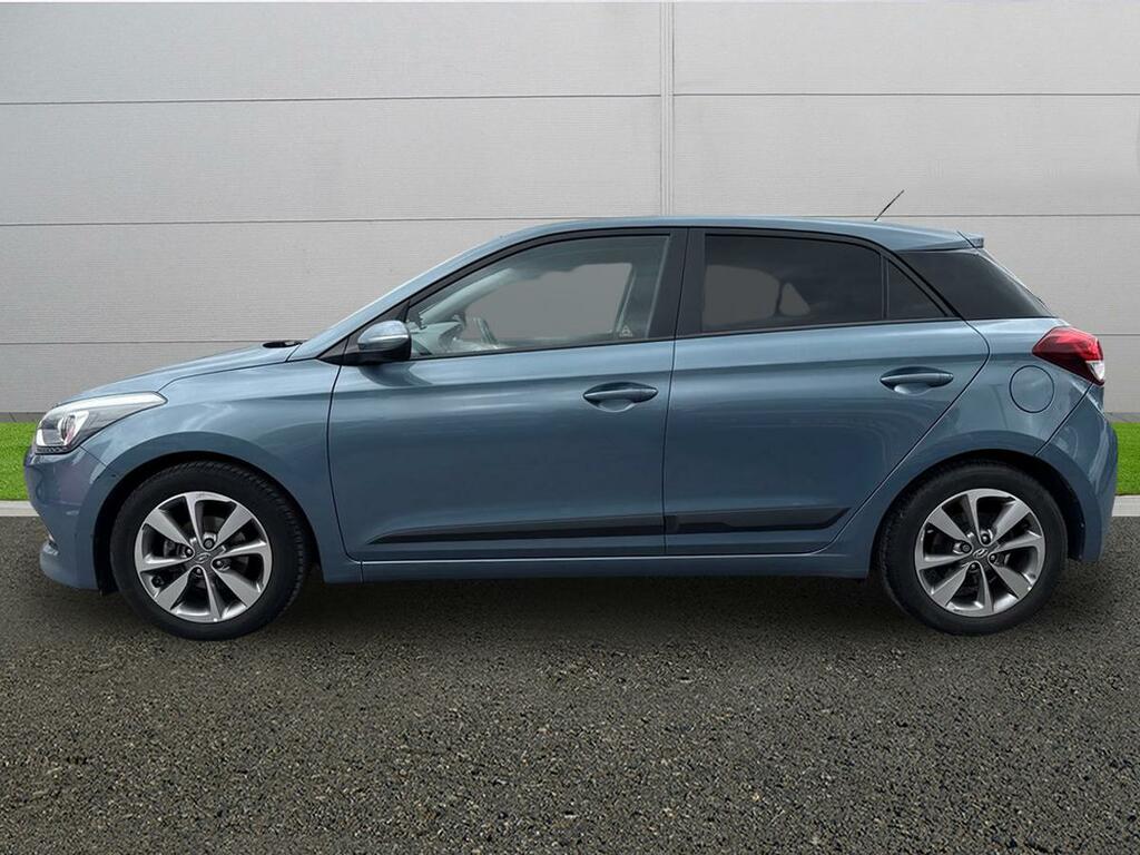 Hyundai I20 Premium WR65YNJ Blue #4