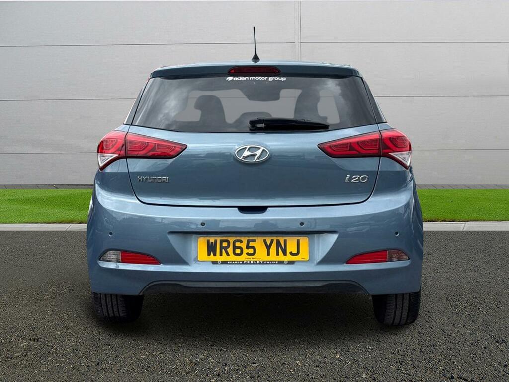 Hyundai I20 Premium WR65YNJ Blue #6