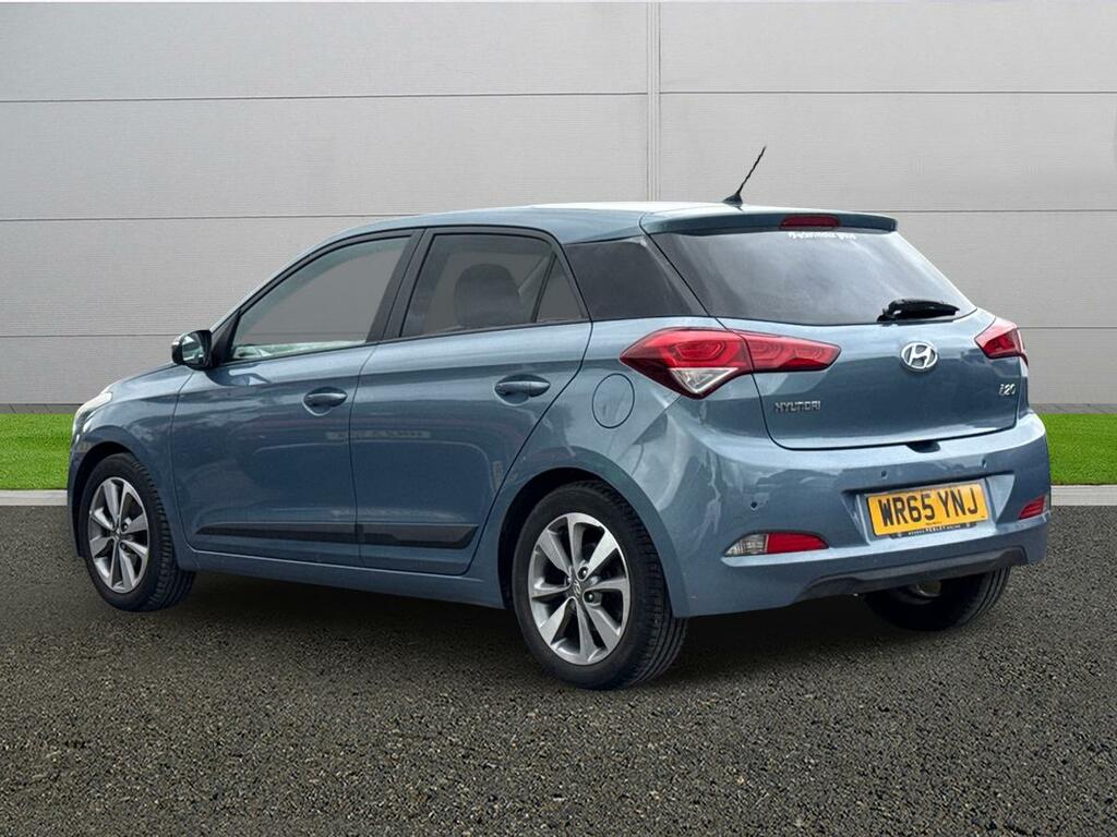 Hyundai I20 Premium WR65YNJ Blue #5