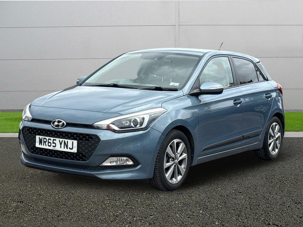 Hyundai I20 Premium WR65YNJ Blue #3