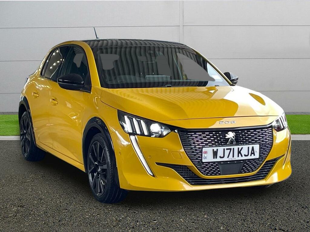 Peugeot 208 Gt Premium Yellow