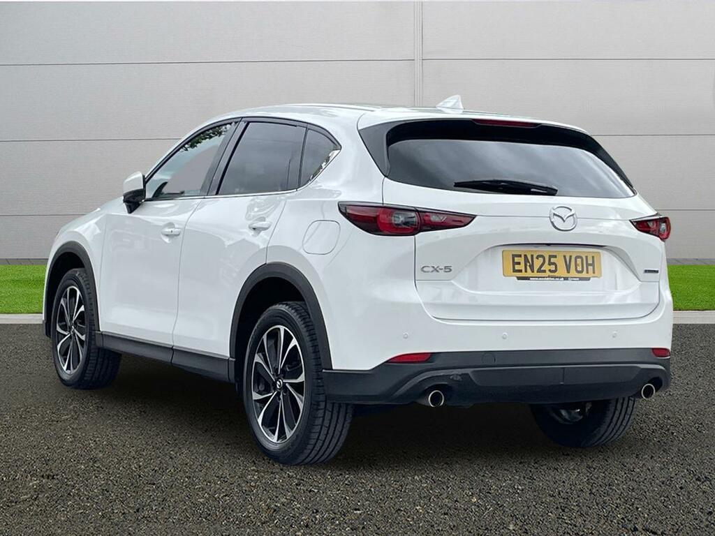 Mazda CX-5 Exclusive-line EN25VOH White #5
