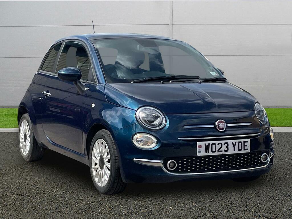 Fiat 500 Hatchback Blue
