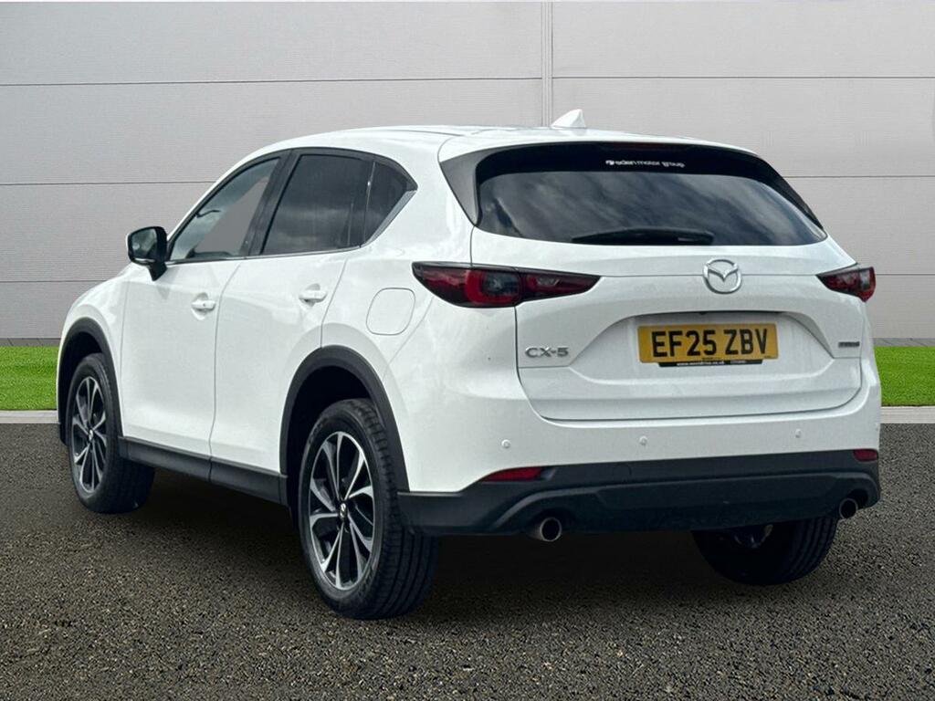 Mazda CX-5 Exclusive-line EF25ZBV White #5