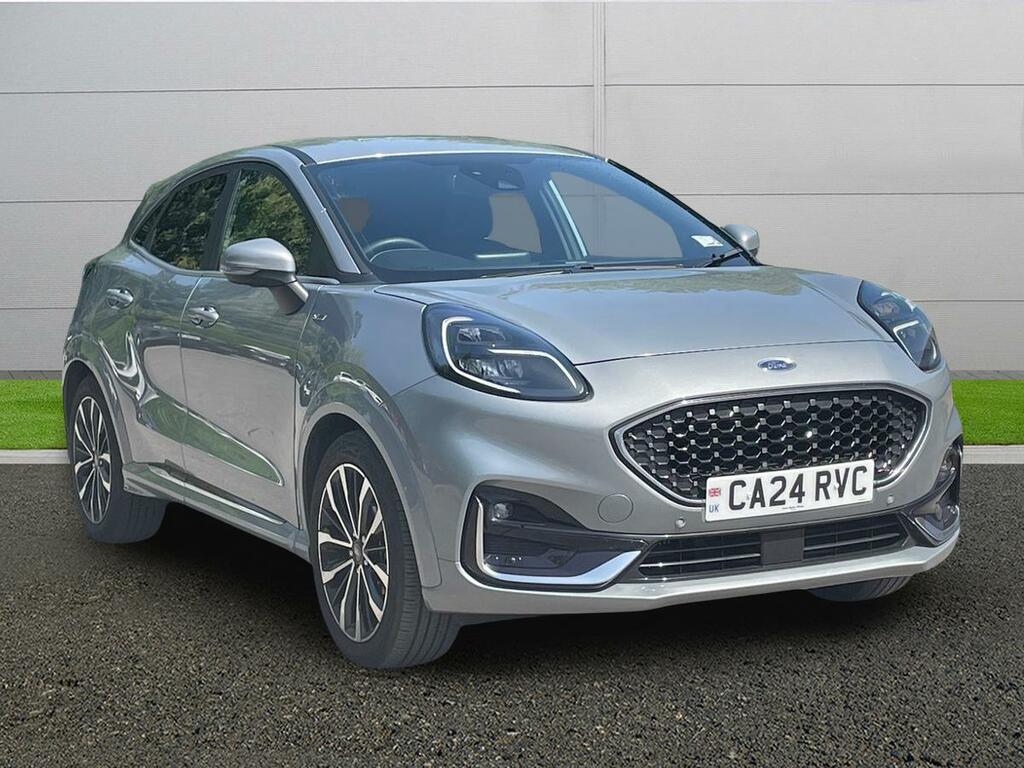Ford Puma St-line Vignale Silver