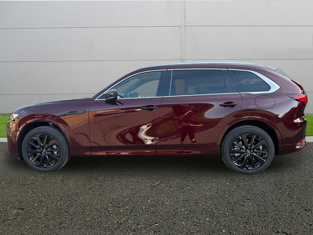 Mazda CX-80 Homura Red #4