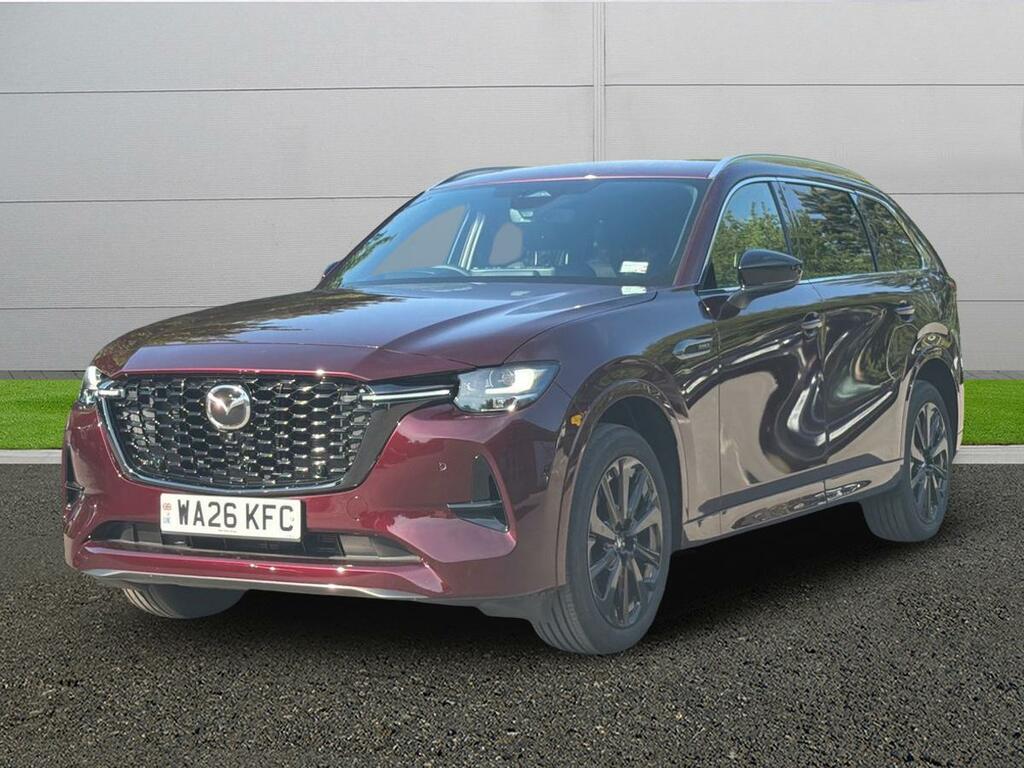 Mazda CX-80 Homura Red #3