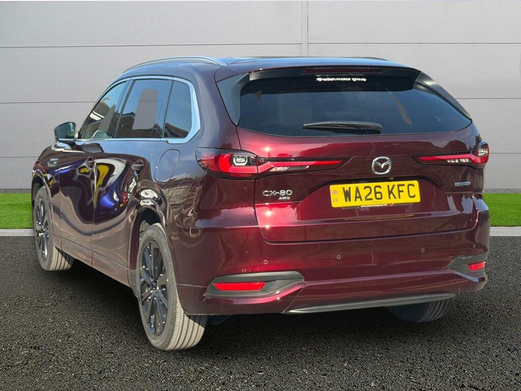 Mazda CX-80 Homura Red #5