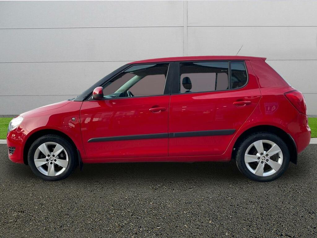 Skoda Fabia Se Red #4