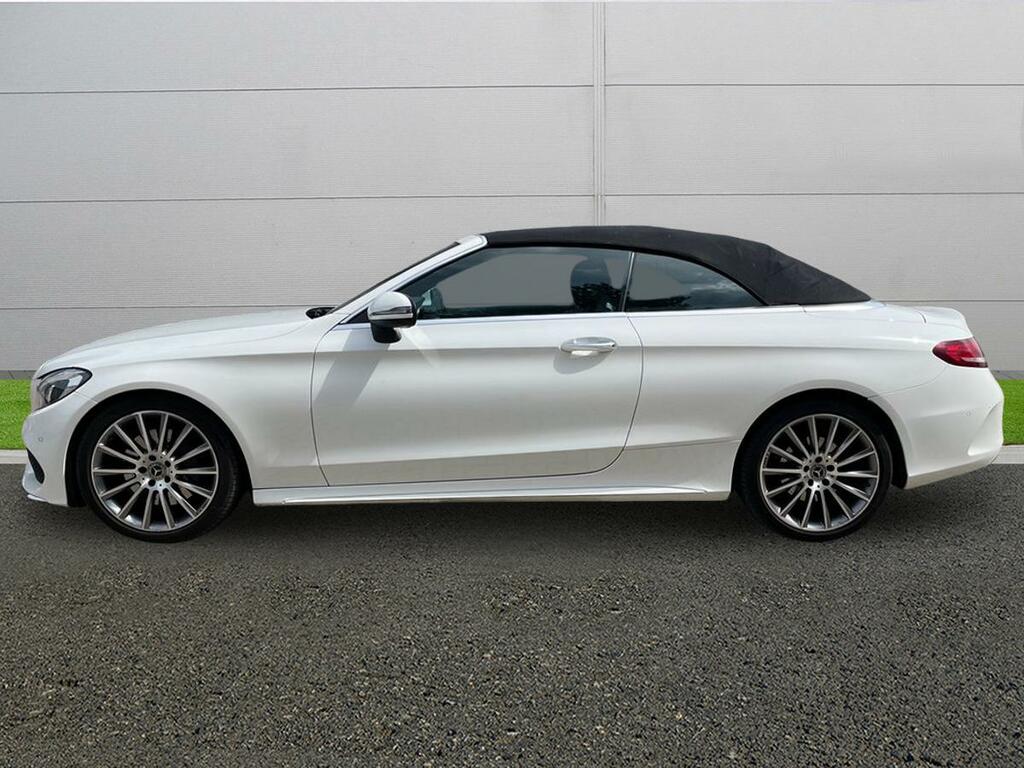 Mercedes-Benz C Class Amg Line WF67JWU White #4