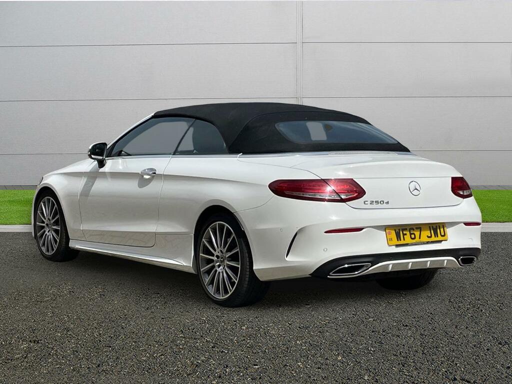 Mercedes-Benz C Class Amg Line WF67JWU White #5