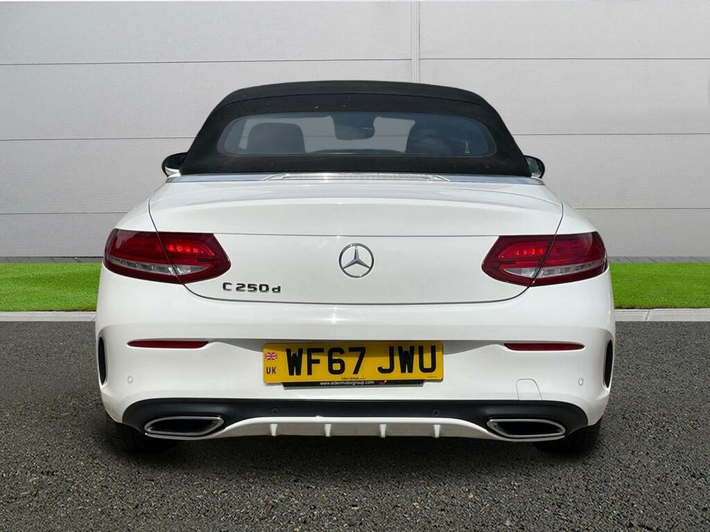 Mercedes-Benz C Class Amg Line WF67JWU White #6