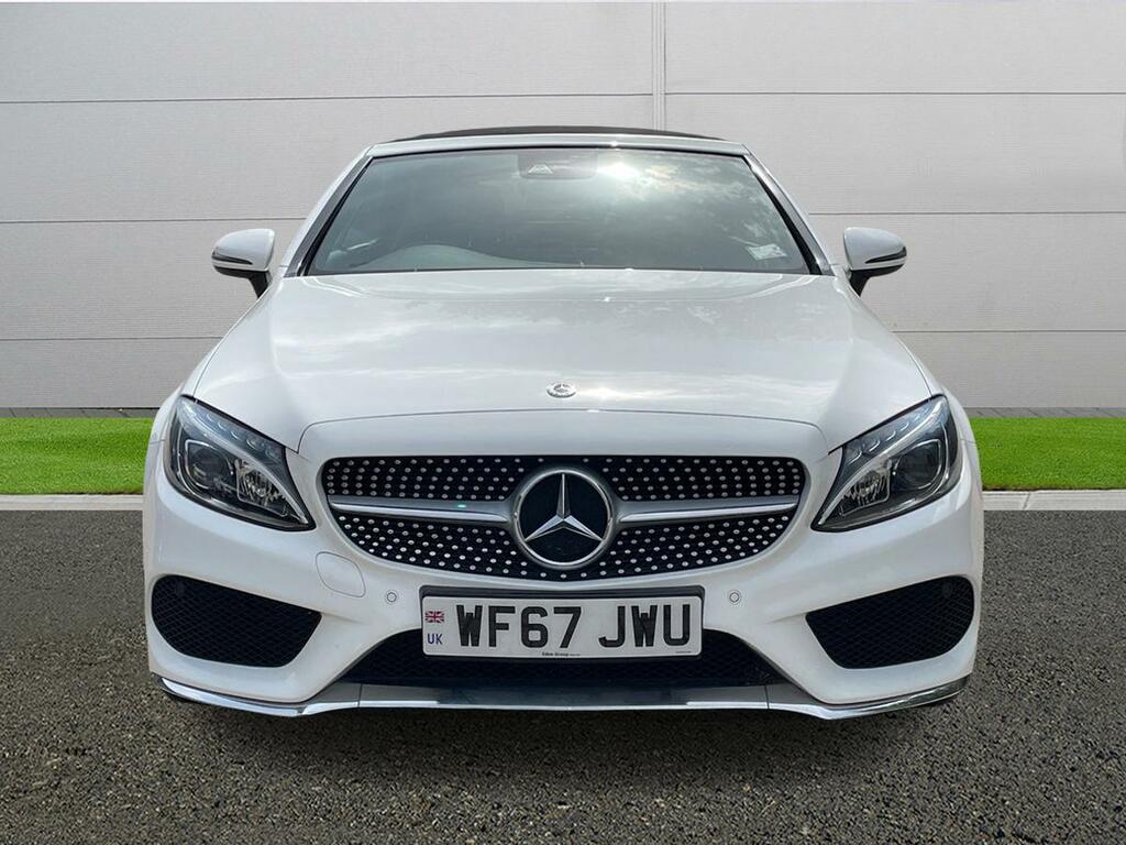 Mercedes-Benz C Class Amg Line WF67JWU White #2
