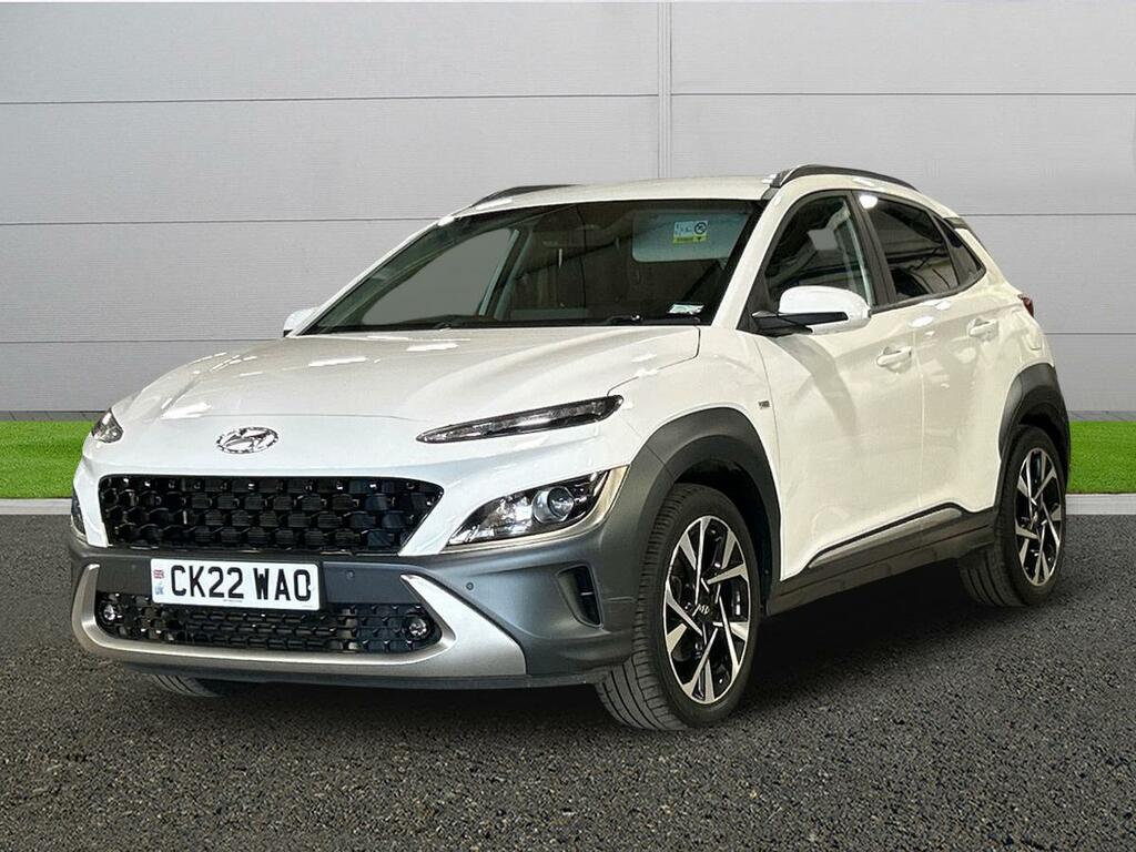 Hyundai Kona Premium White #3