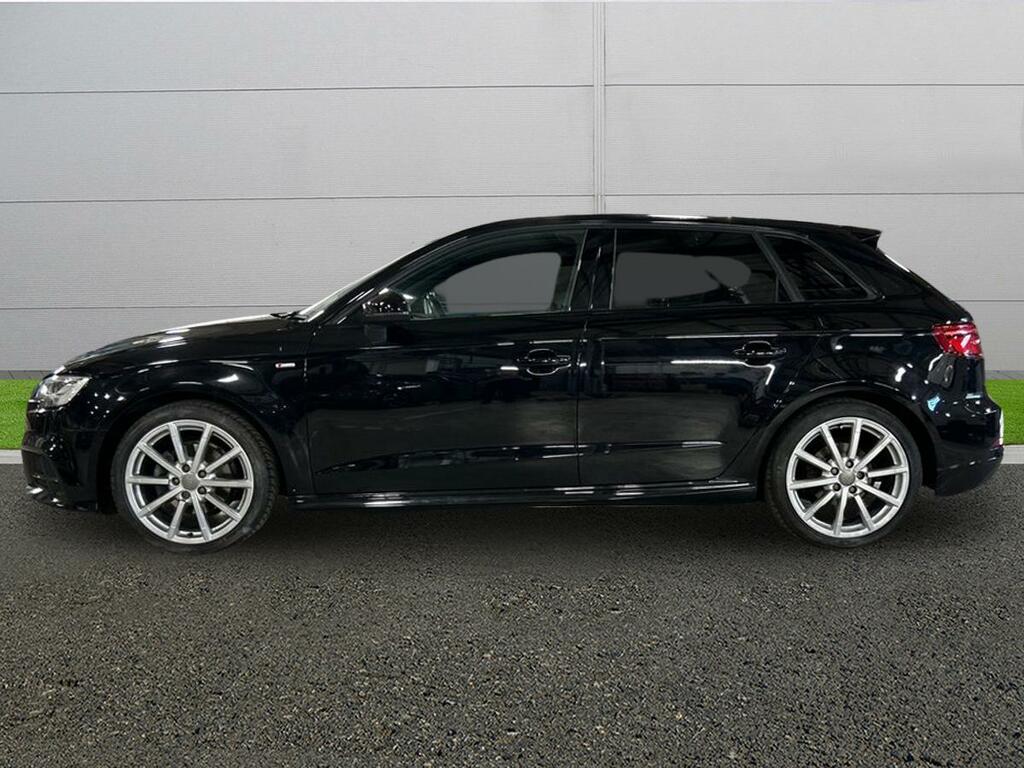 Audi A3 Black Edition FP67VVO Black #4