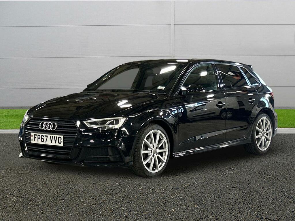 Audi A3 Black Edition FP67VVO Black #3