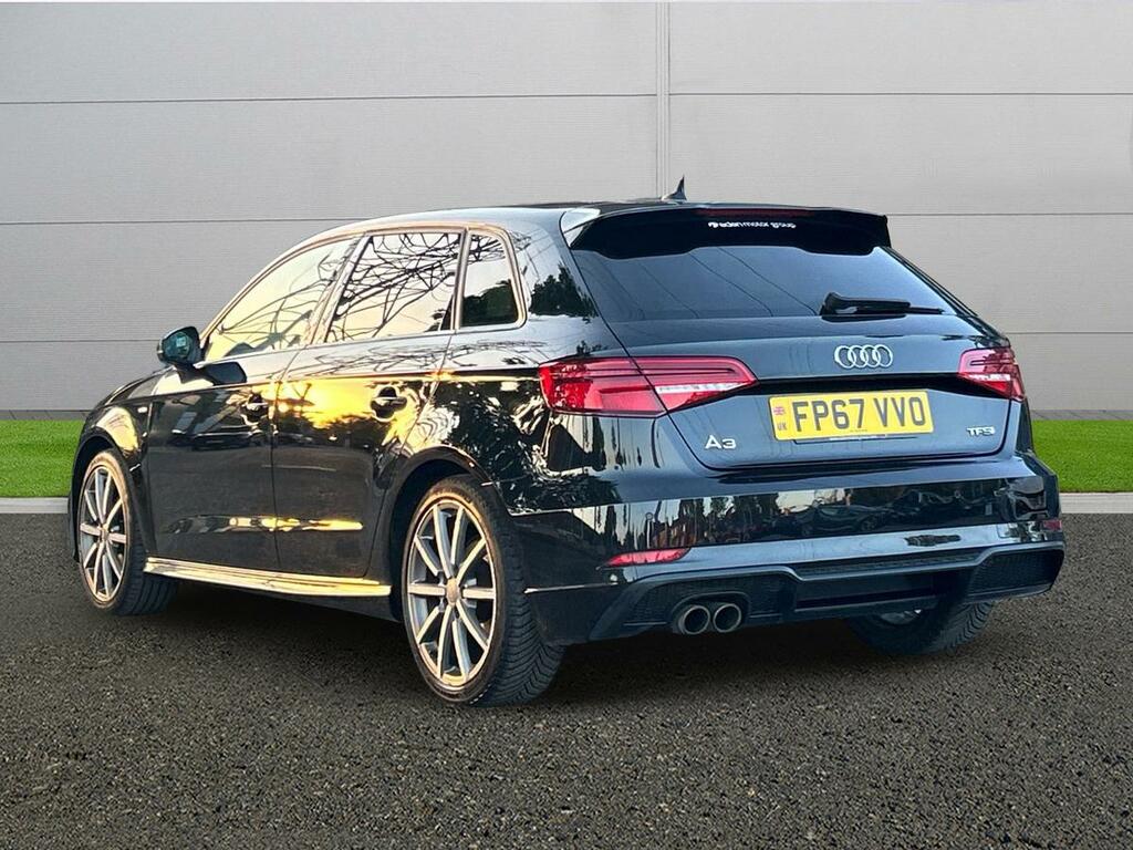 Audi A3 Black Edition FP67VVO Black #5