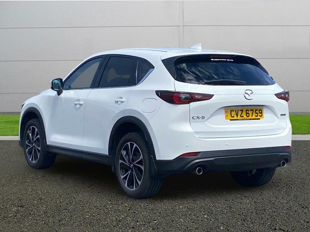 Mazda CX-5 Exclusive-line CVZ6759 White #5