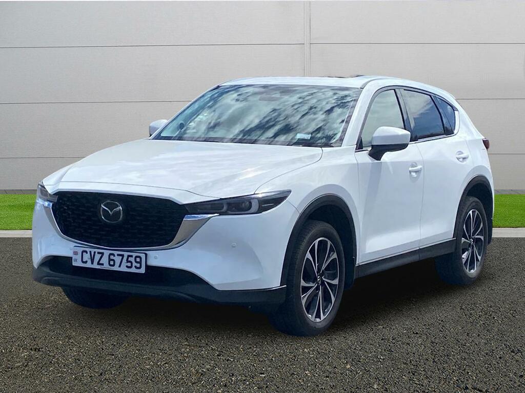 Mazda CX-5 Exclusive-line CVZ6759 White #3