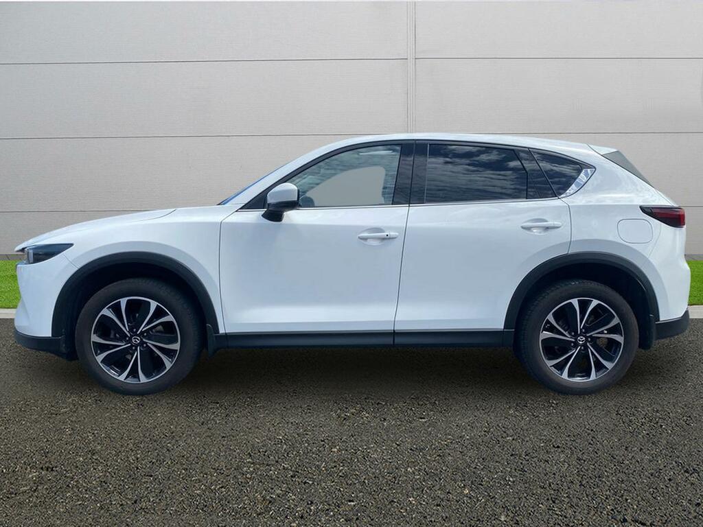 Mazda CX-5 Exclusive-line CVZ6759 White #4