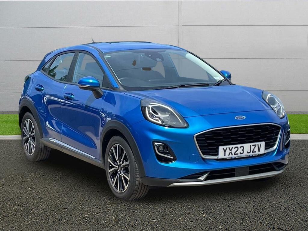Ford Puma Titanium Blue