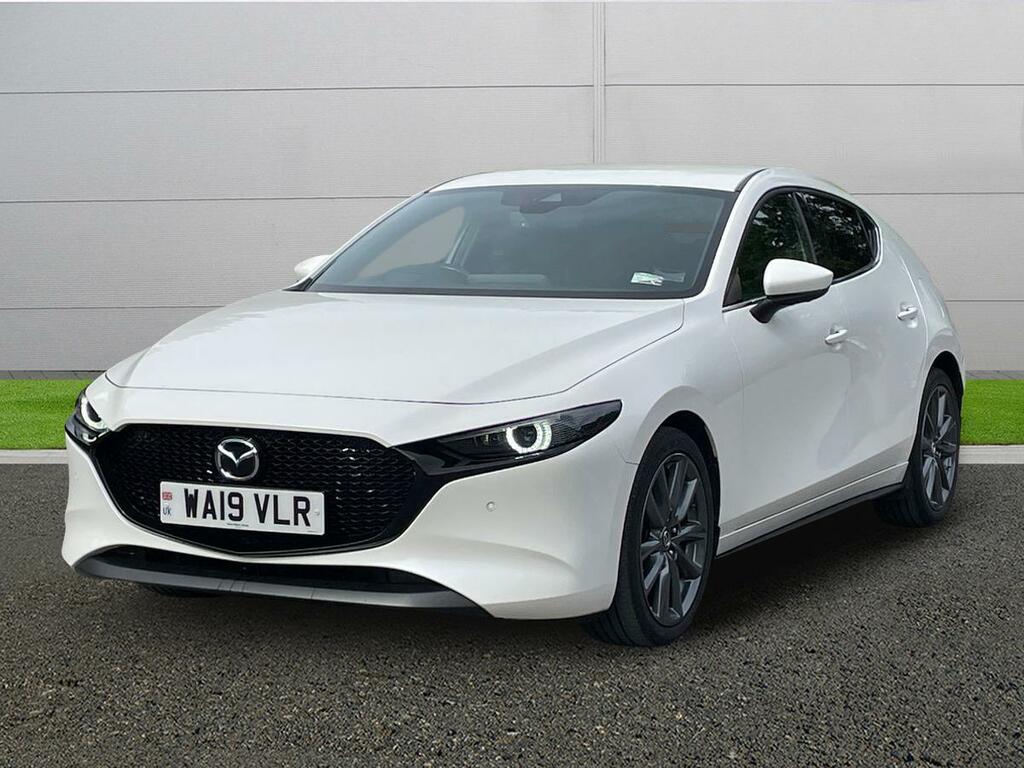 Mazda 3 Gt Sport Tech WA19VLR White #3