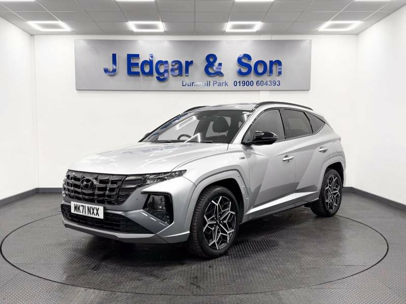Hyundai Tucson 1.6 Tgdi N Line 2Wd - 2021 71 MK71NXX Silver #3