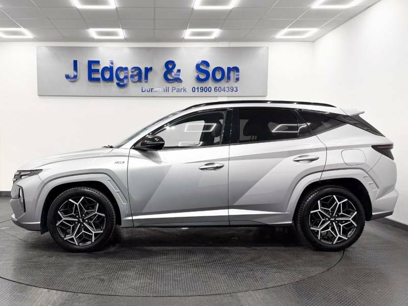 Hyundai Tucson 1.6 Tgdi N Line 2Wd - 2021 71 MK71NXX Silver #4
