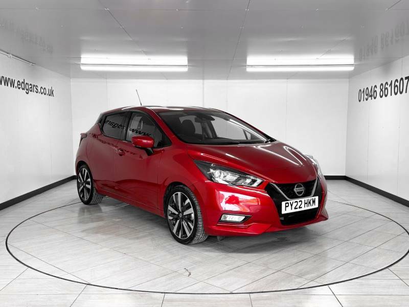 Nissan Micra 1.0 Ig-t 92 Tekna Cvt - 2022 22 Red