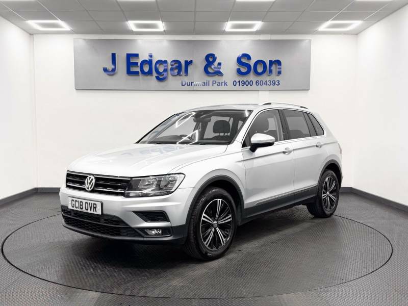 Volkswagen Tiguan 2.0 Tdi 150 4Motion Se Nav Dsg - 2018 18 GC18OVR Silver #3