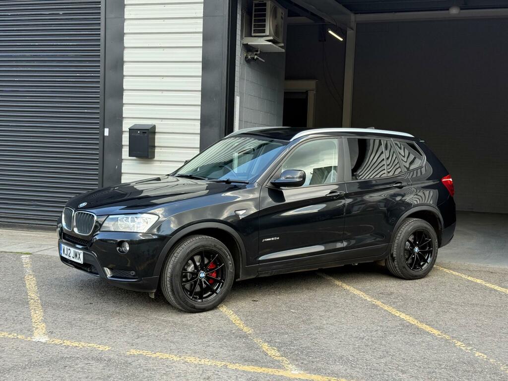 BMW X3 2.0 20D Se Steptronic Xdrive Euro 5 Ss WJ12JMX Black #2