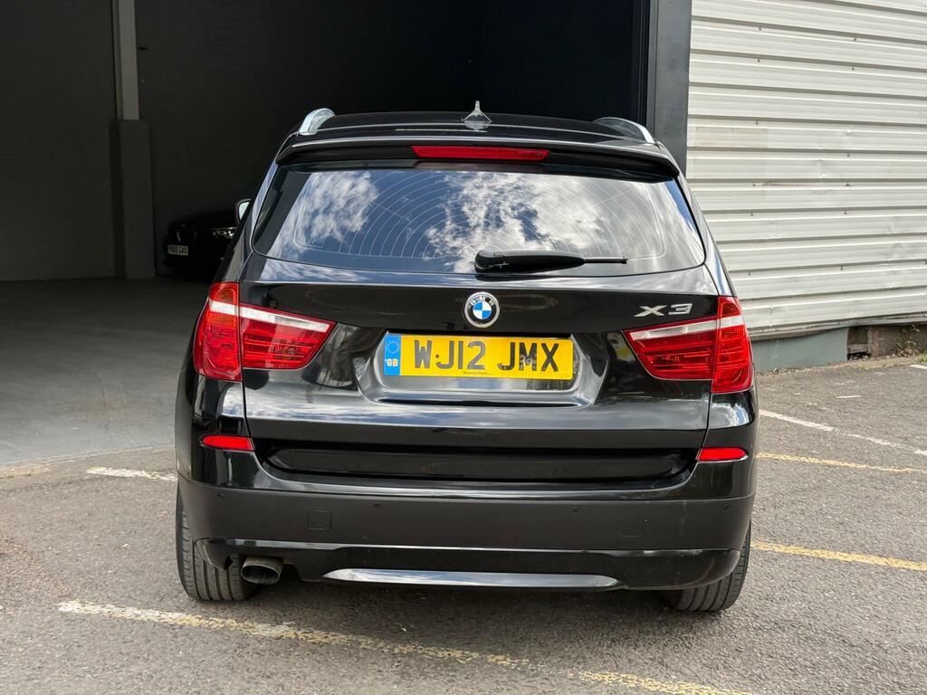 BMW X3 2.0 20D Se Steptronic Xdrive Euro 5 Ss WJ12JMX Black #6