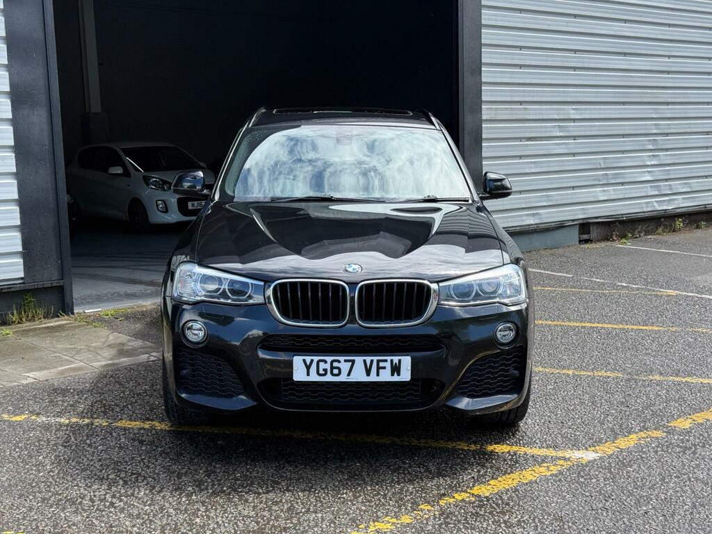 BMW X3 2.0 20D M Sport Xdrive Euro 6 Ss YG67VFW Black #3