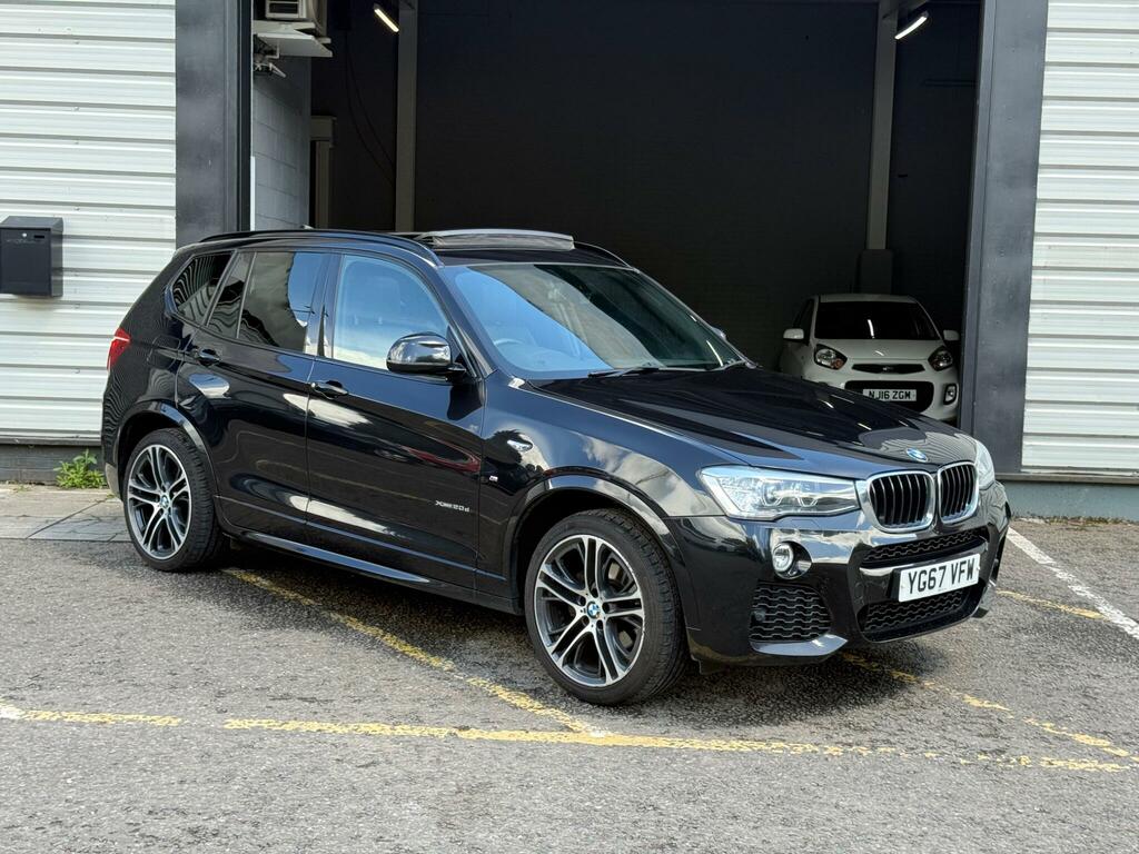 BMW X3 2.0 20D M Sport Xdrive Euro 6 Ss Black