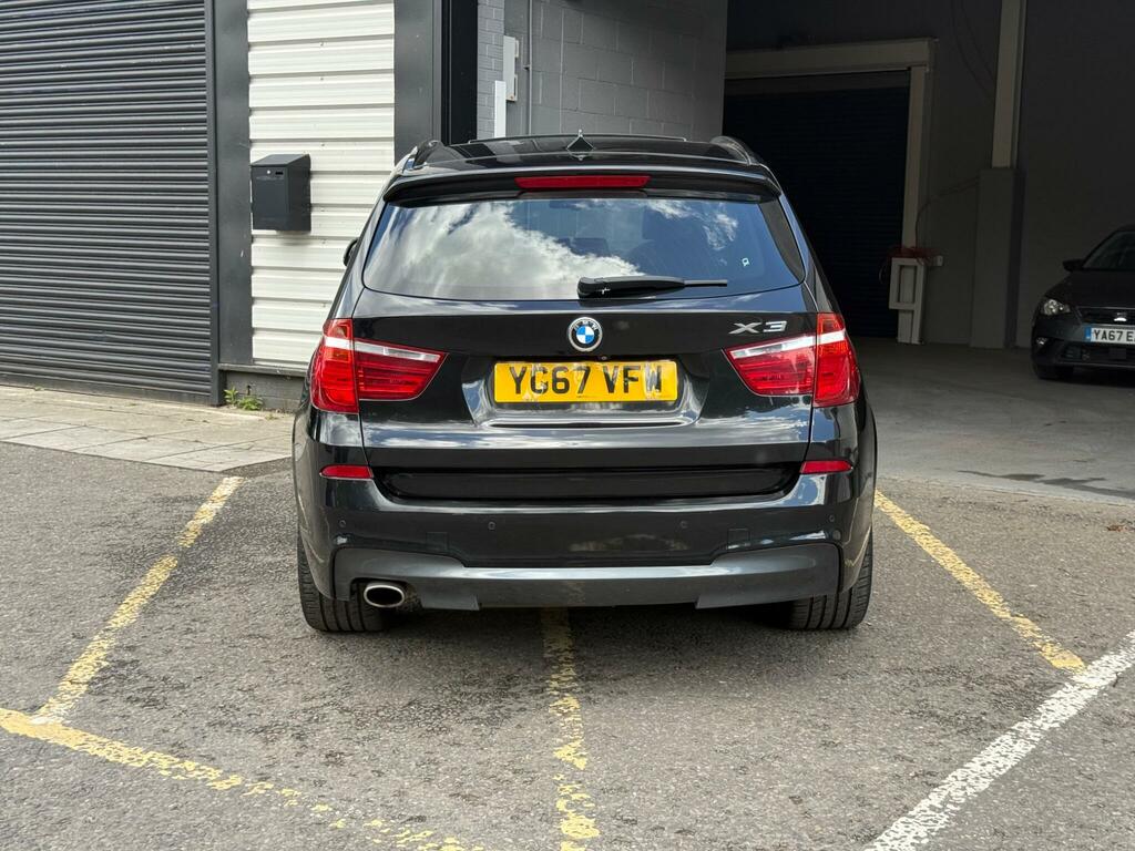 BMW X3 2.0 20D M Sport Xdrive Euro 6 Ss YG67VFW Black #6