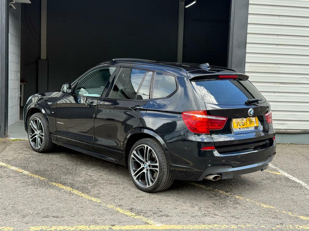 BMW X3 2.0 20D M Sport Xdrive Euro 6 Ss YG67VFW Black #5
