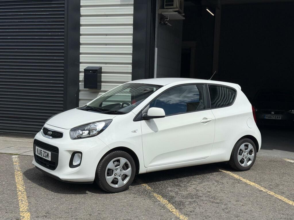 Kia Picanto 1.0 1 Euro 6 NJ16ZGM White #2