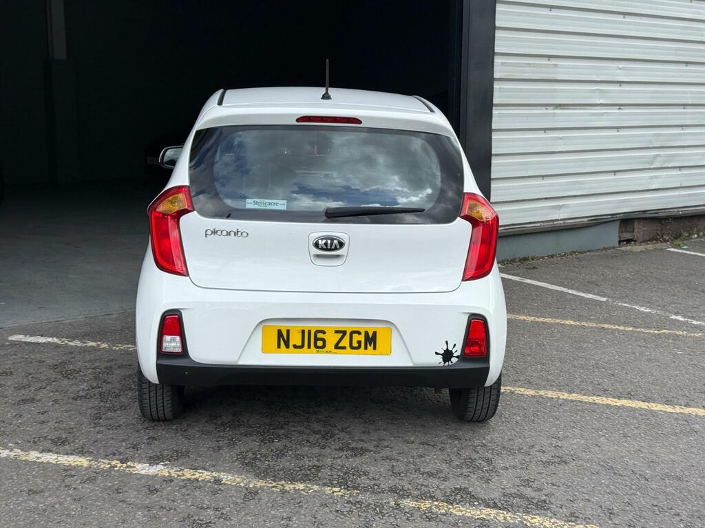 Kia Picanto 1.0 1 Euro 6 NJ16ZGM White #6