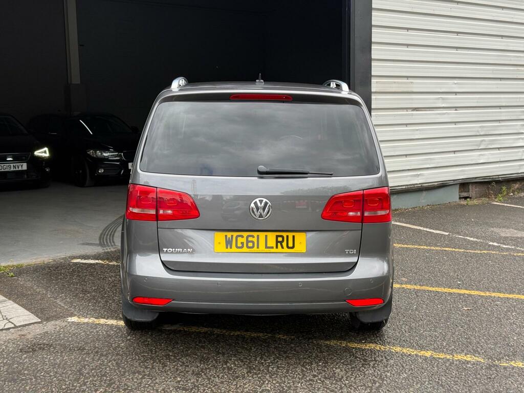 Volkswagen Touran 1.6 Tdi Se Euro 5 Grey #6