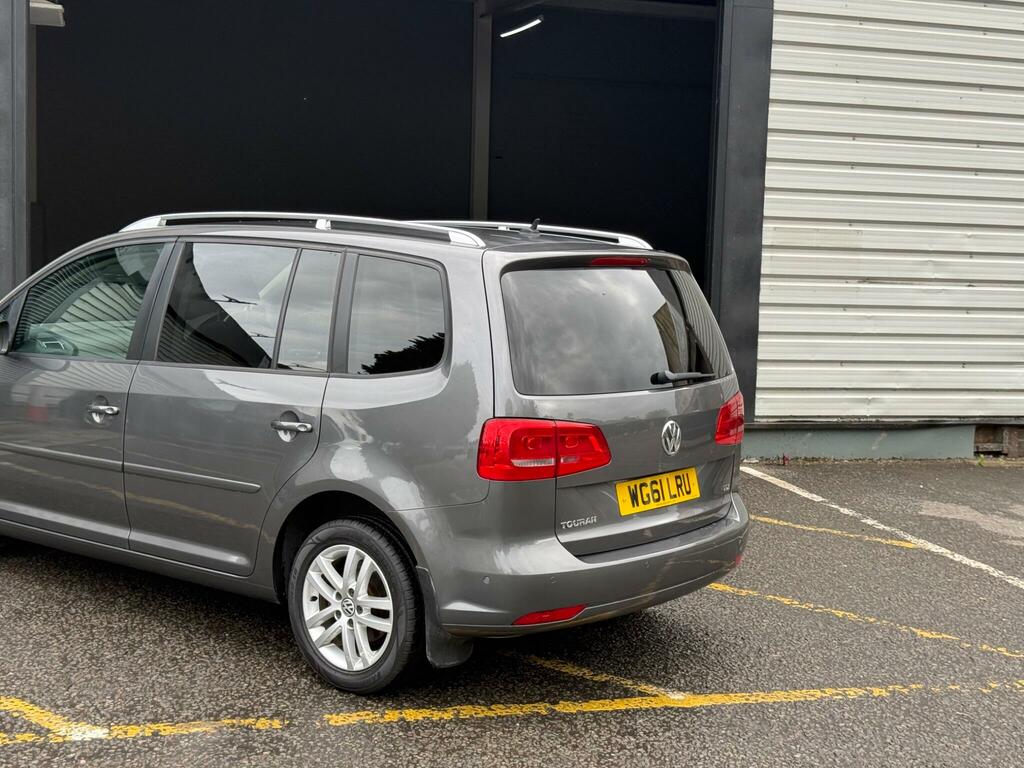 Volkswagen Touran 1.6 Tdi Se Euro 5 Grey #5