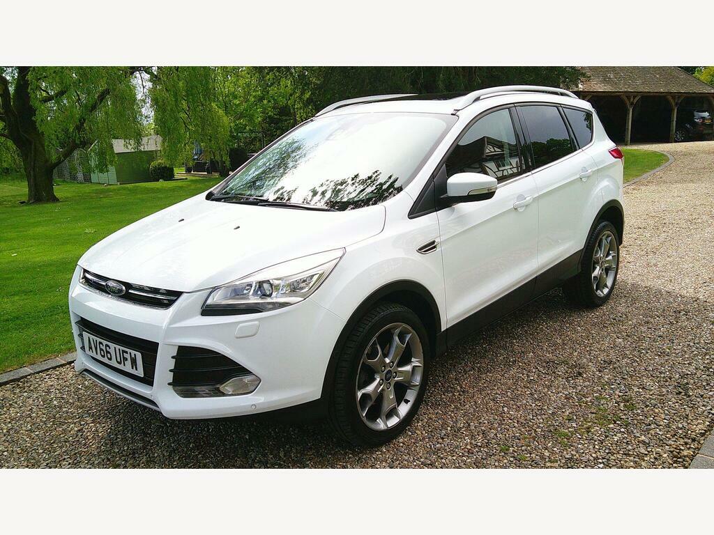 Ford Kuga 2.0 Tdci Titanium X Powershift Awd Euro 6 S S White