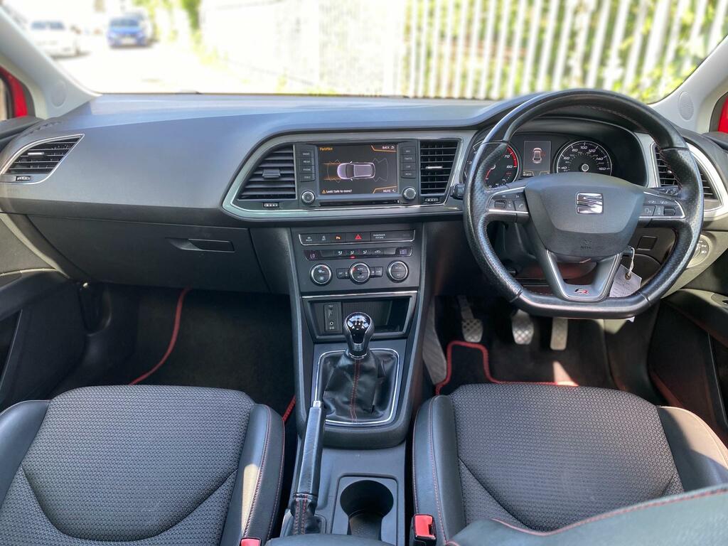 Seat Leon 1.4 Tsi Fr Black Technology Fsh Ulez T.belt Done YB65OAS Red #4
