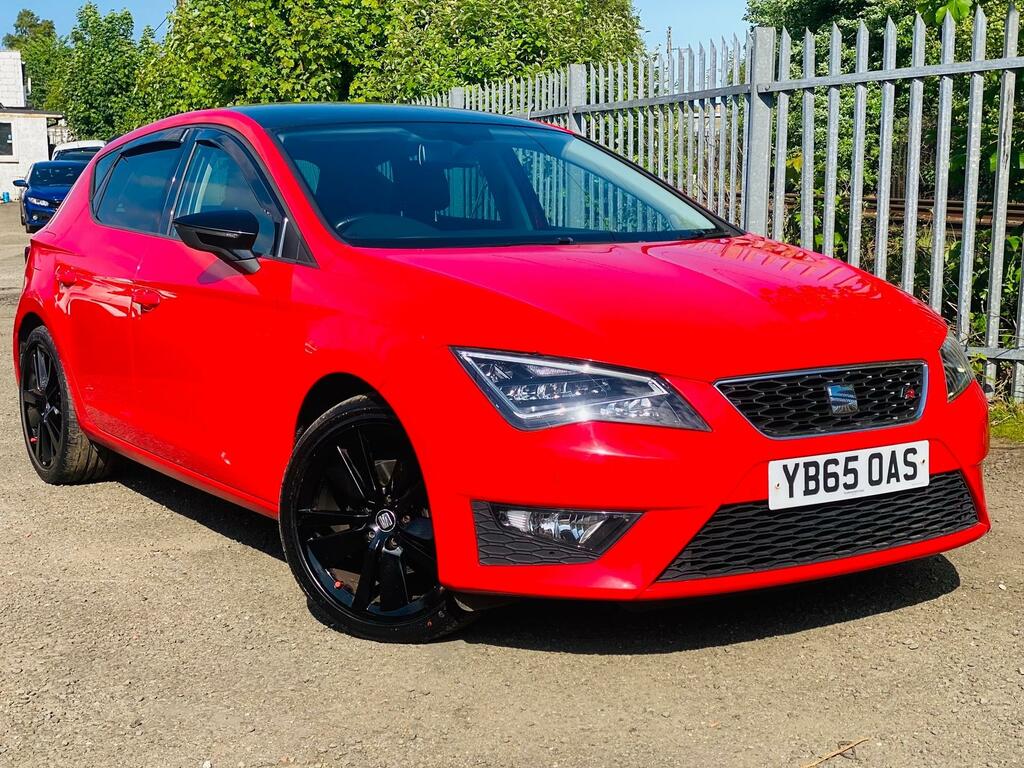 Seat Leon 1.4 Tsi Fr Black Technology Fsh Ulez T.belt Done Red
