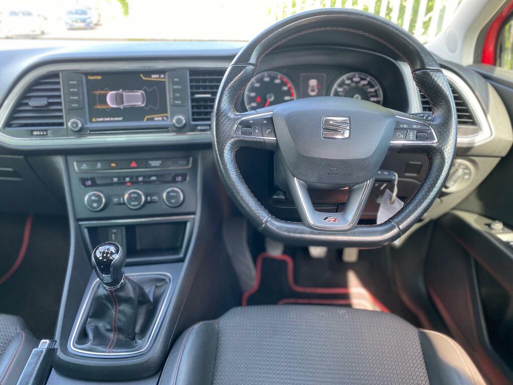 Seat Leon 1.4 Tsi Fr Black Technology Fsh Ulez T.belt Done YB65OAS Red #6