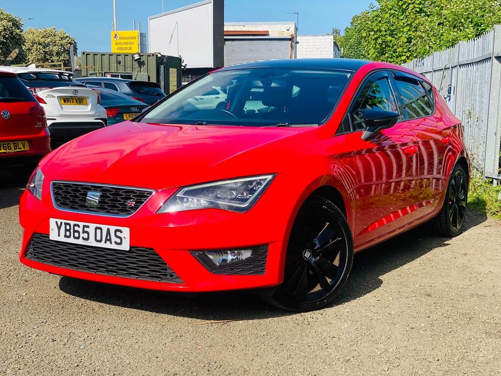 Seat Leon 1.4 Tsi Fr Black Technology Fsh Ulez T.belt Done YB65OAS Red #3