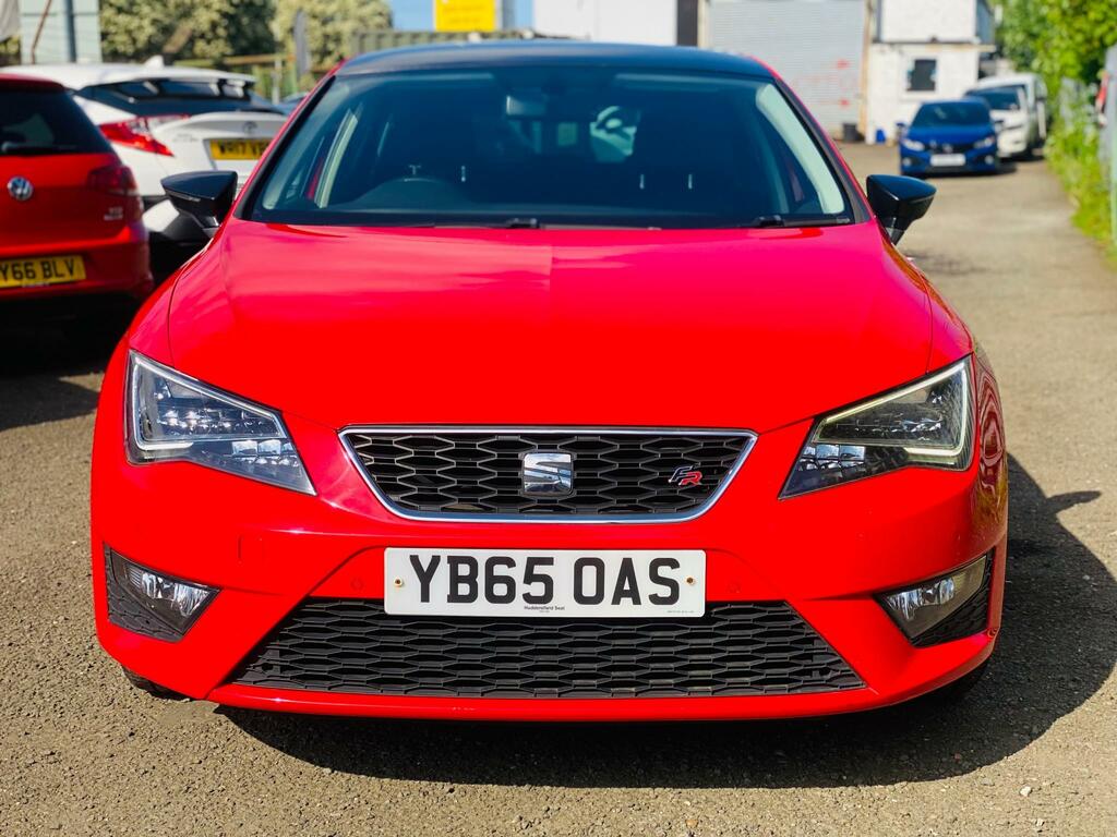 Seat Leon 1.4 Tsi Fr Black Technology Fsh Ulez T.belt Done YB65OAS Red #2