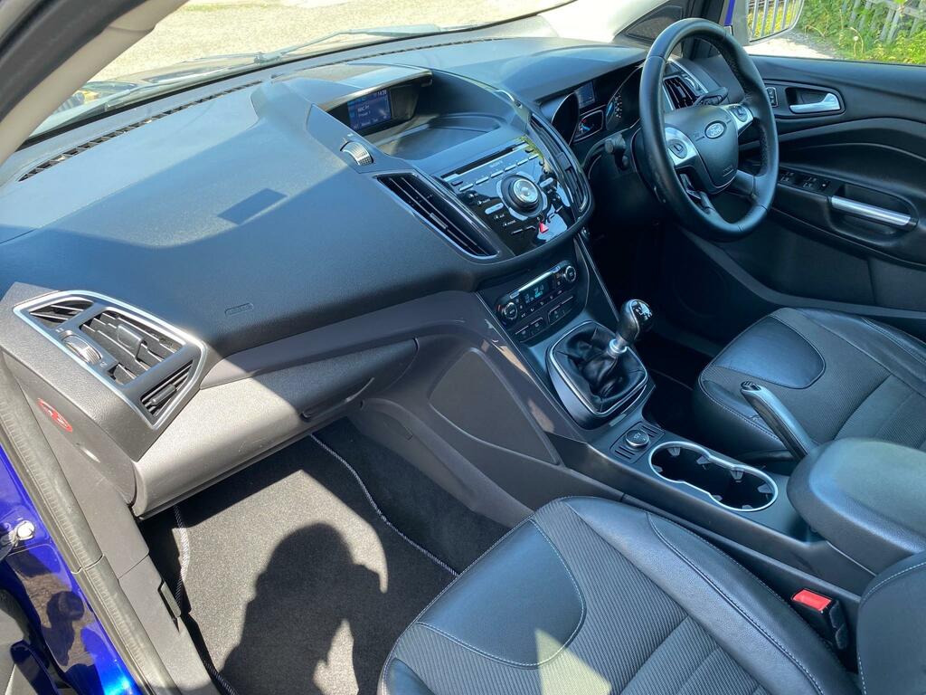 Ford Kuga 2.0 Tdci Titanium Fsh Ulez Free SF15VZU Blue #5